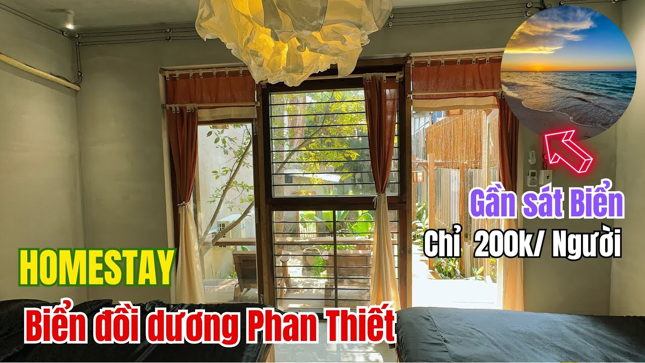 Thoai Mai House - Homestay giá rẻ ngay biển Đồi Dương và bến tàu đi  Đảo Phú Quý Chỉ Từ 200k/ Người