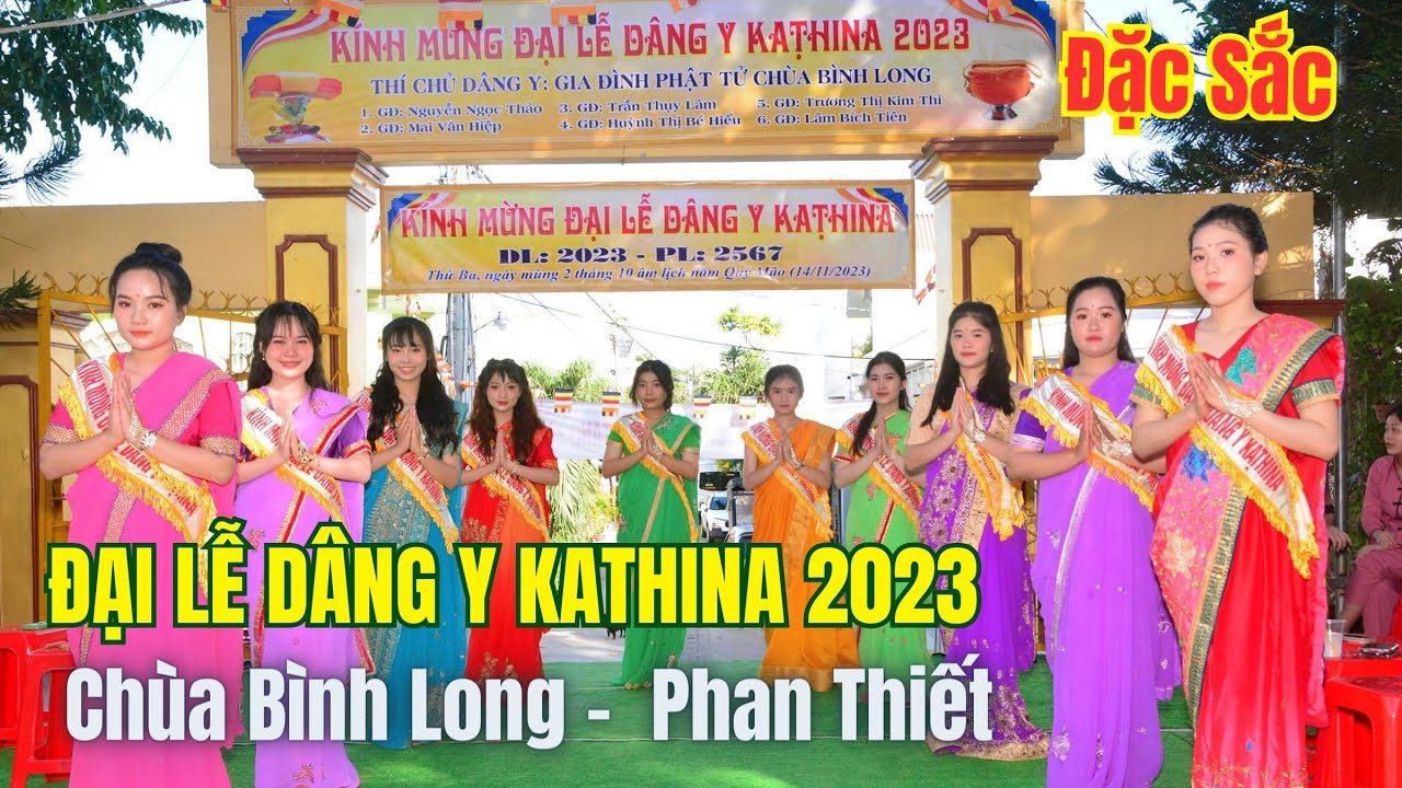 ĐẠI LỄ DÂNG Y KATHINA 2023 Đặc Sắc tại Chùa Bình Long Phan Thiết Bình Thuận   ❤️  Phan Thiết Phố  🏝