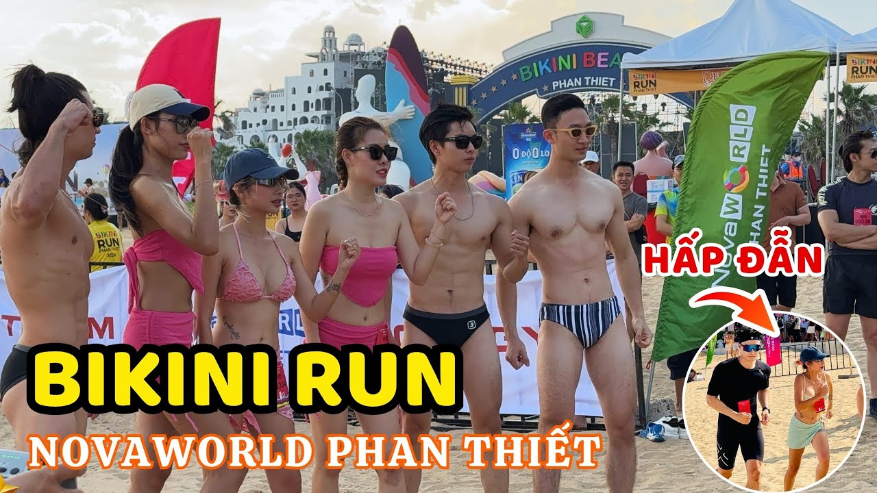 NovaWorld Phan Thiết Sôi Động Với Giải Chạy Bikini Run 2024  có hơn 2.000 Vận Động Viên Tham Gia ❤️🏝