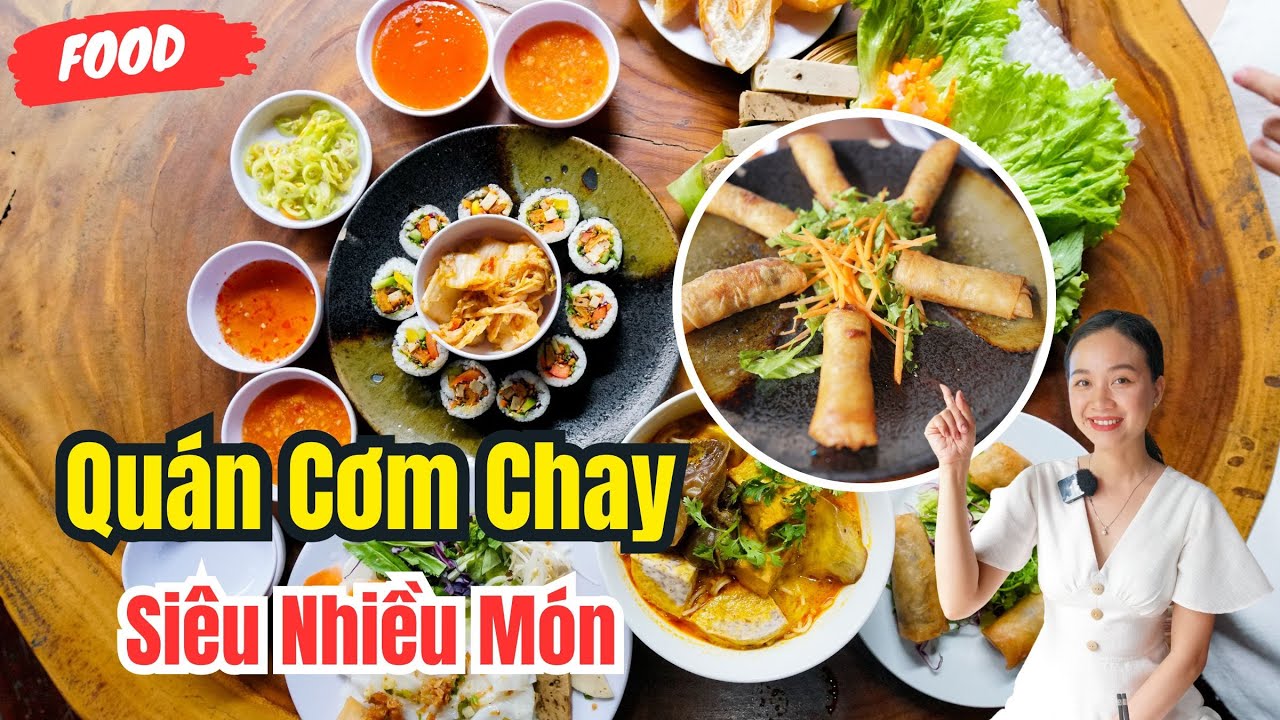 Phát hiện quán chay siêu nhiều món, ăn chay không nên bỏ lỡ  - Ẩm Thực Chay Huệ Tâm Phát