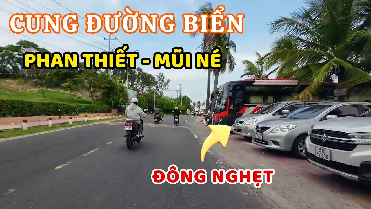 Đoạn đường từ Phan Thiết đi  Mũi Né, các điểm du lịch dọc biển ❤️  Phan Thiết Phố  🏝