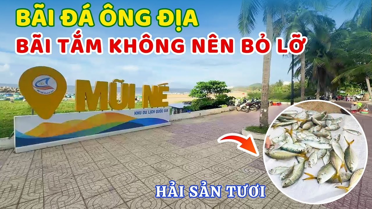 Buổi sáng bình yên trên bãi đá Ông Địa, bãi tắm đẹp lý tưởng gần trung tâm thành phố Phan Thiết ❤️