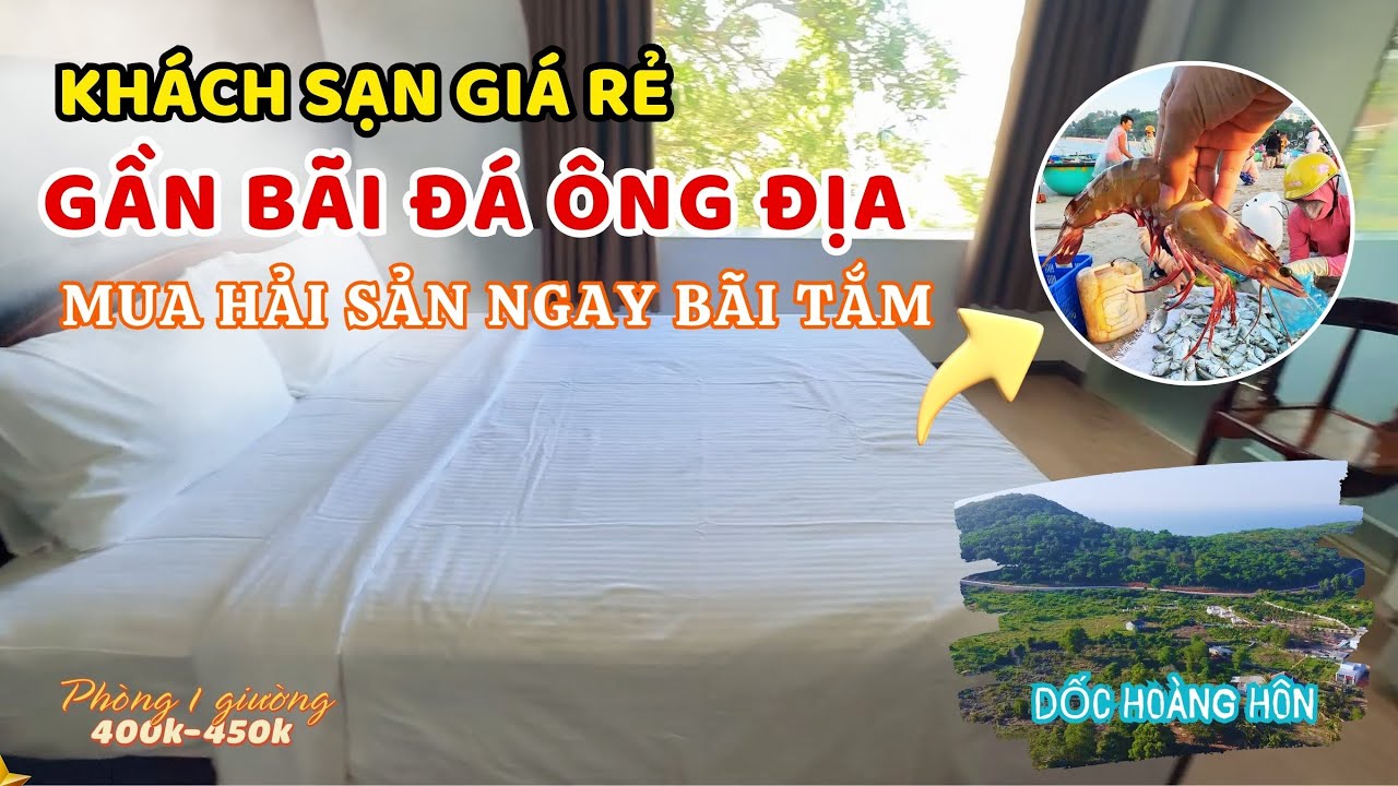 Bất Ngờ : Khách sạn Phan Thiết Mũi Né giá rẻ  mua hải sản về tự chế biến , gần bãi tắm  ❤️  🏝