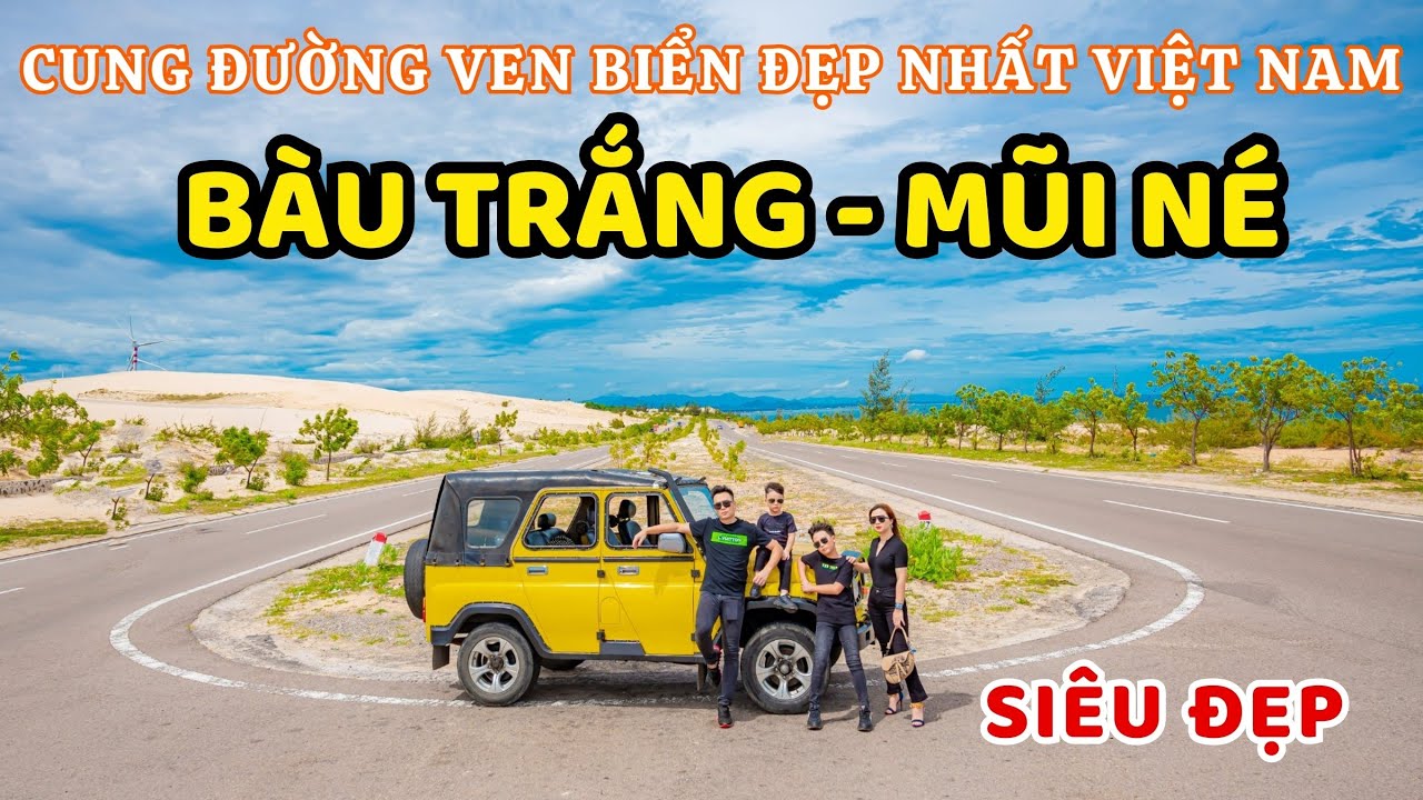 Khám Phá cung đường ven biển đẹp nhất Việt Nam  tại Bàu Trắng Mũi né và các địa điểm checkin đẹp ❤️