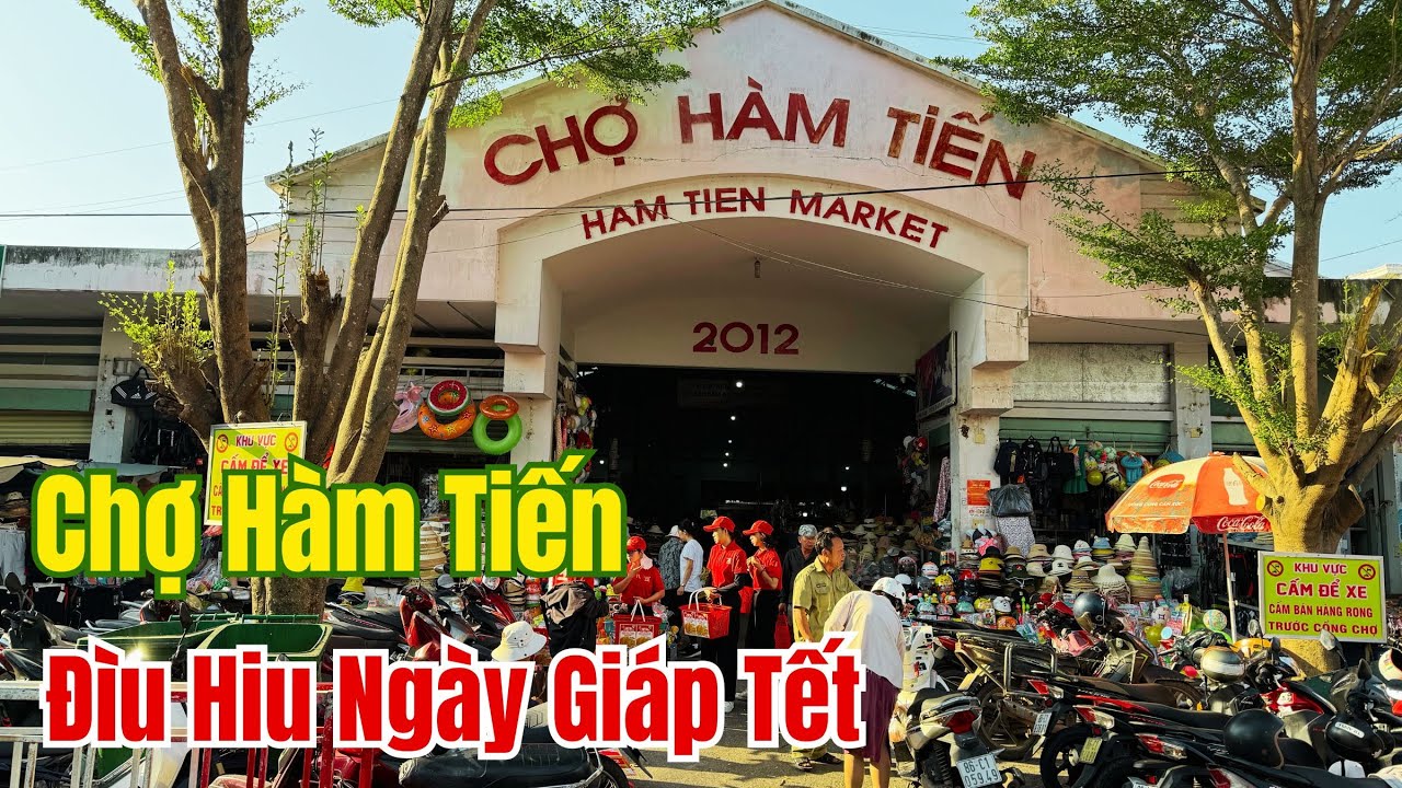 Chợ tết 2024: Chợ Rạng Hàm Tiến đìu hiu những ngày  trước tết Giáp Thìn 2024  ❤️  Phan Thiết Phố  🏝