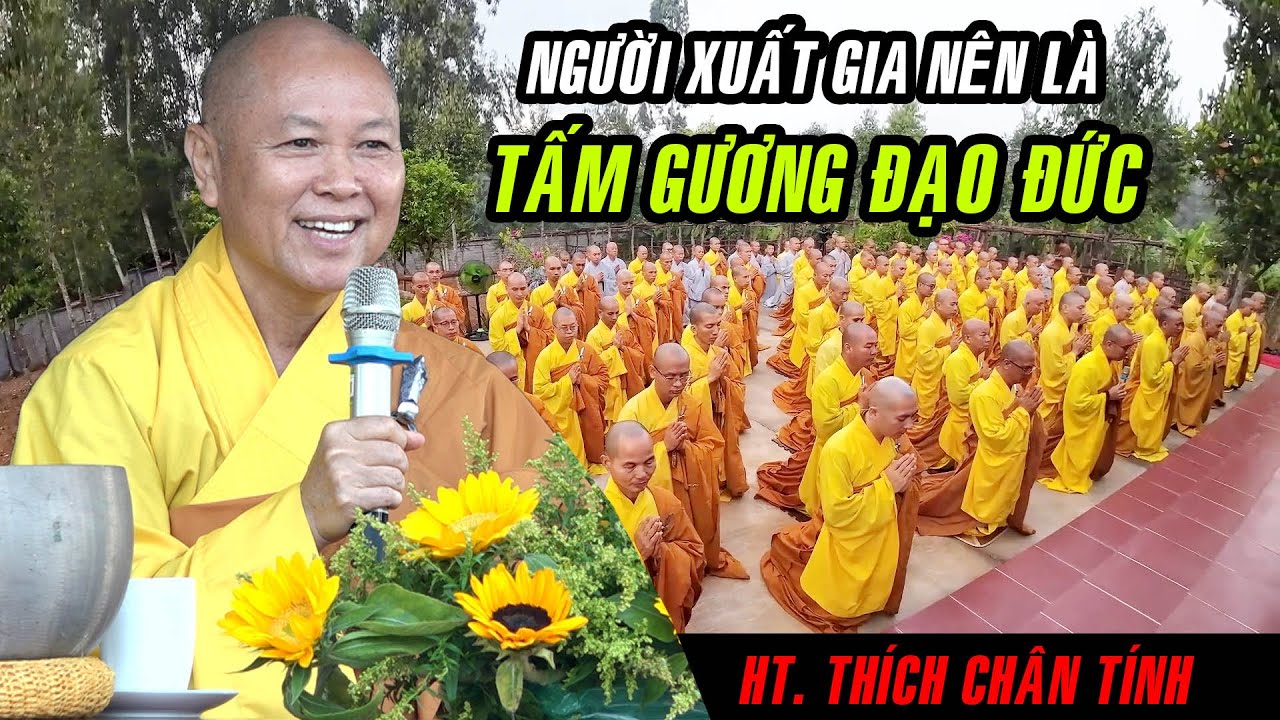 Hàng trăm Tăng Ni đến nơi TỊNH TU MỚI của HT. Thích Chân Tính để được nghe lời này...