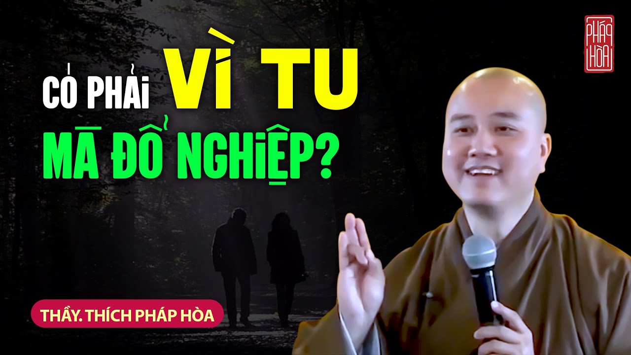 Có phải vì tu mà đổ nghiệp? Thầy Thích Pháp Hòa (SIÊU HAY)