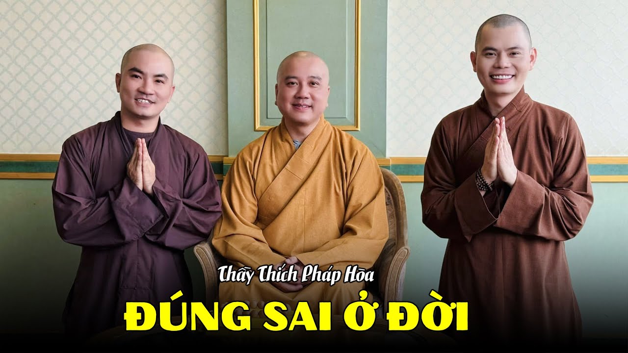 Đúng Sai Ở Đời - Thầy Thích Pháp Hòa (hay quá hay)