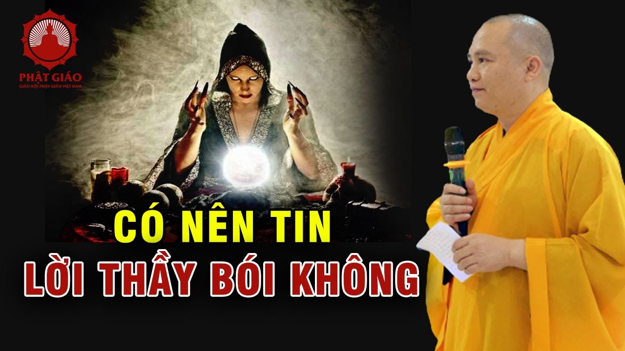 Có nên tin lời thầy bói không? Thầy Thích Đạo Thịnh | Phật giáo Việt Nam