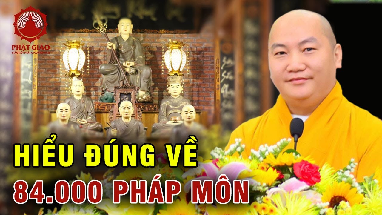 Hiểu sao cho đúng về 84.000 Pháp Môn | Thầy Thích Phước Tiến | Phật giáo Việt Nam