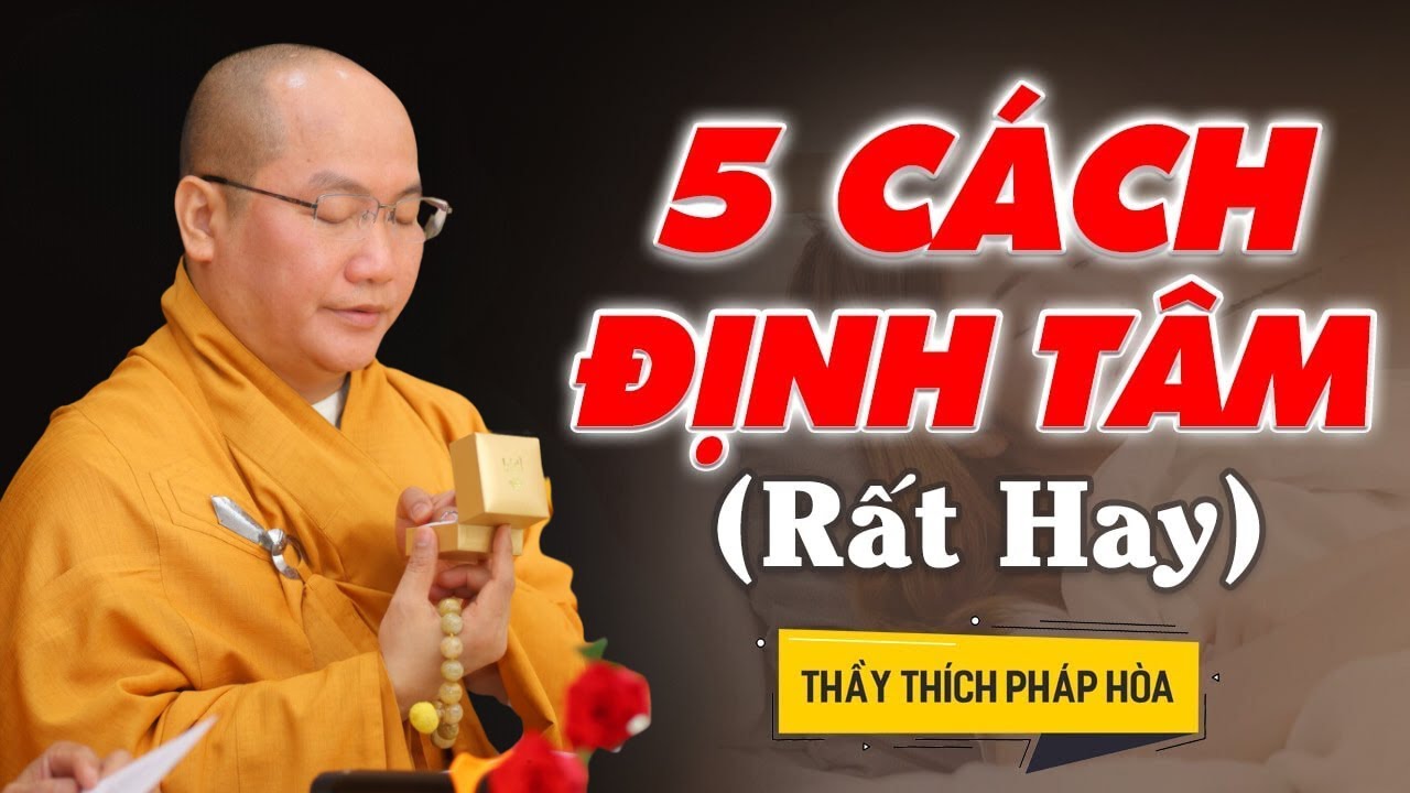 5 Cách Giúp Tâm Trí Tĩnh Lặng BỚT NGHĨ NHIỀU (Không Nghe Tiếc Lắm) - Thích Phước Tiến Thuyết Pháp