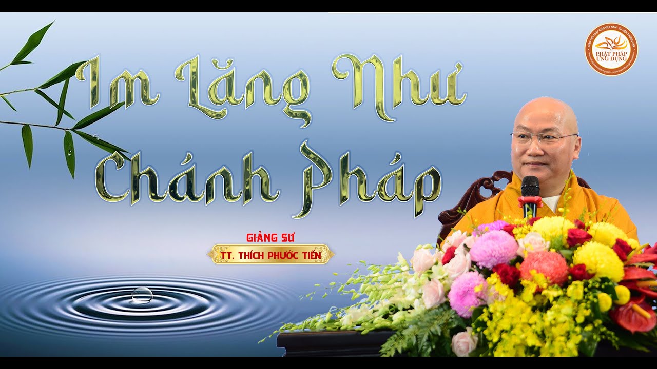 Im Lặng Như Chánh Pháp | Thầy Thích Phước Tiến Giảng | 2024