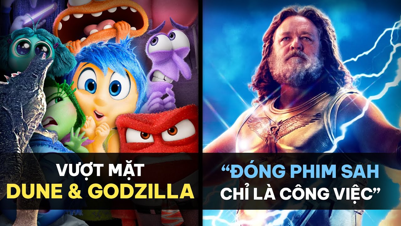 PHÊ PHIM NEWS: INSIDE OUT 2 là phim MỞ MÀN #1 2024 | RUSSELL CROWE lên tiếng về phim SIÊU ANH HÙNG