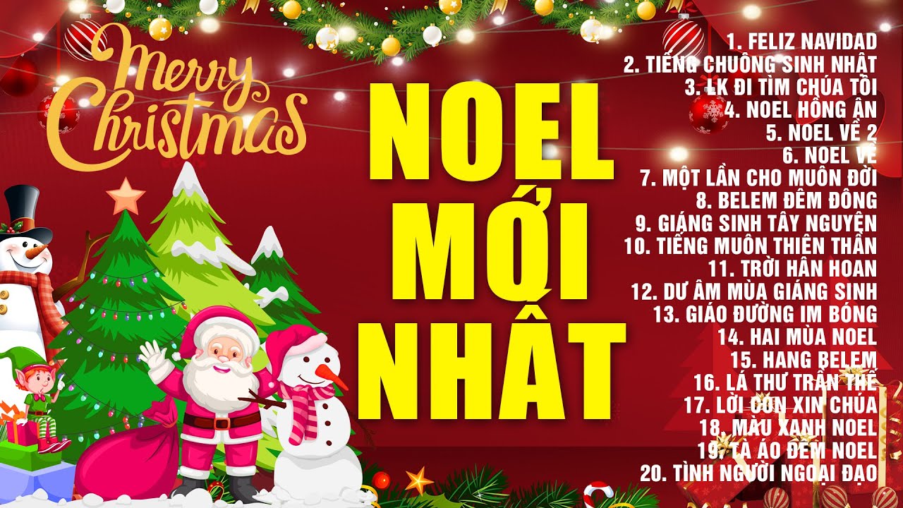 Feliz Navidad, Nhạc Giáng Sinh Xưa, NHẠC NOEL Hay Nhất 2024 🔔 Nhạc Noel Hải Ngoại Bất Hủ