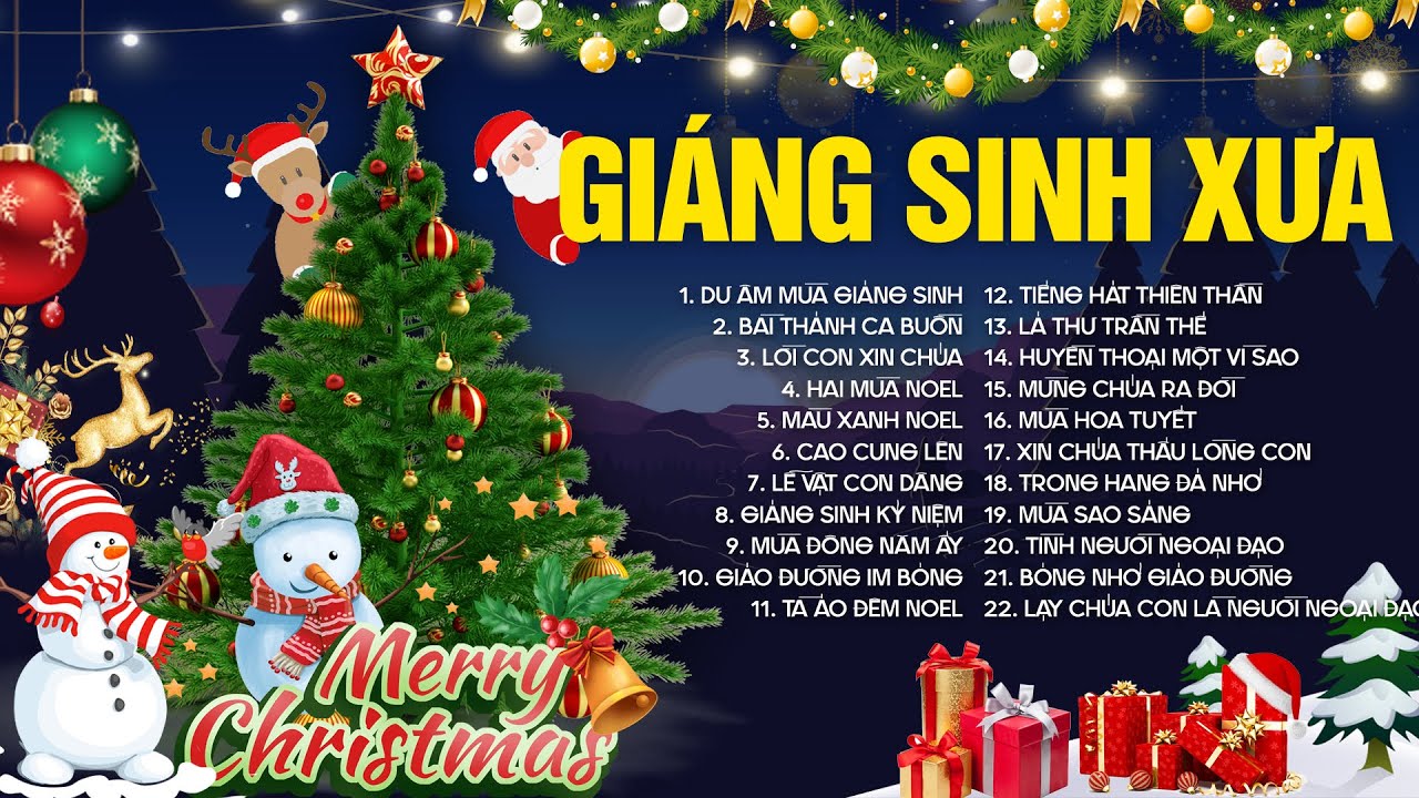 Nhạc Giáng Sinh Xưa Bất Hủ | Dư Âm Mùa Giáng Sinh - Bài Thánh Ca Buồn | Nhạc Noel Hải Ngoại Hay Nhất