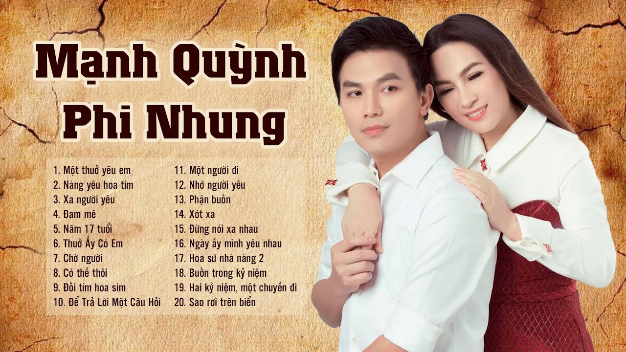 Mạnh Quỳnh Phi Nhung Mới Nhất 2024 - Liên Khúc Nhạc Vàng Trữ Tình Hay Nức Nở