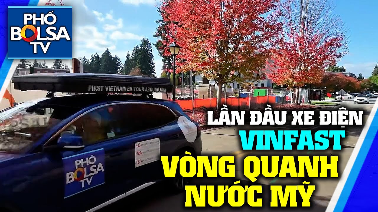 Lần đầu tiên xe điện VinFast VF8 du hành vòng quanh nước Mỹ: Sạc điện cách nào, ăn, ở, ngủ ra sao?