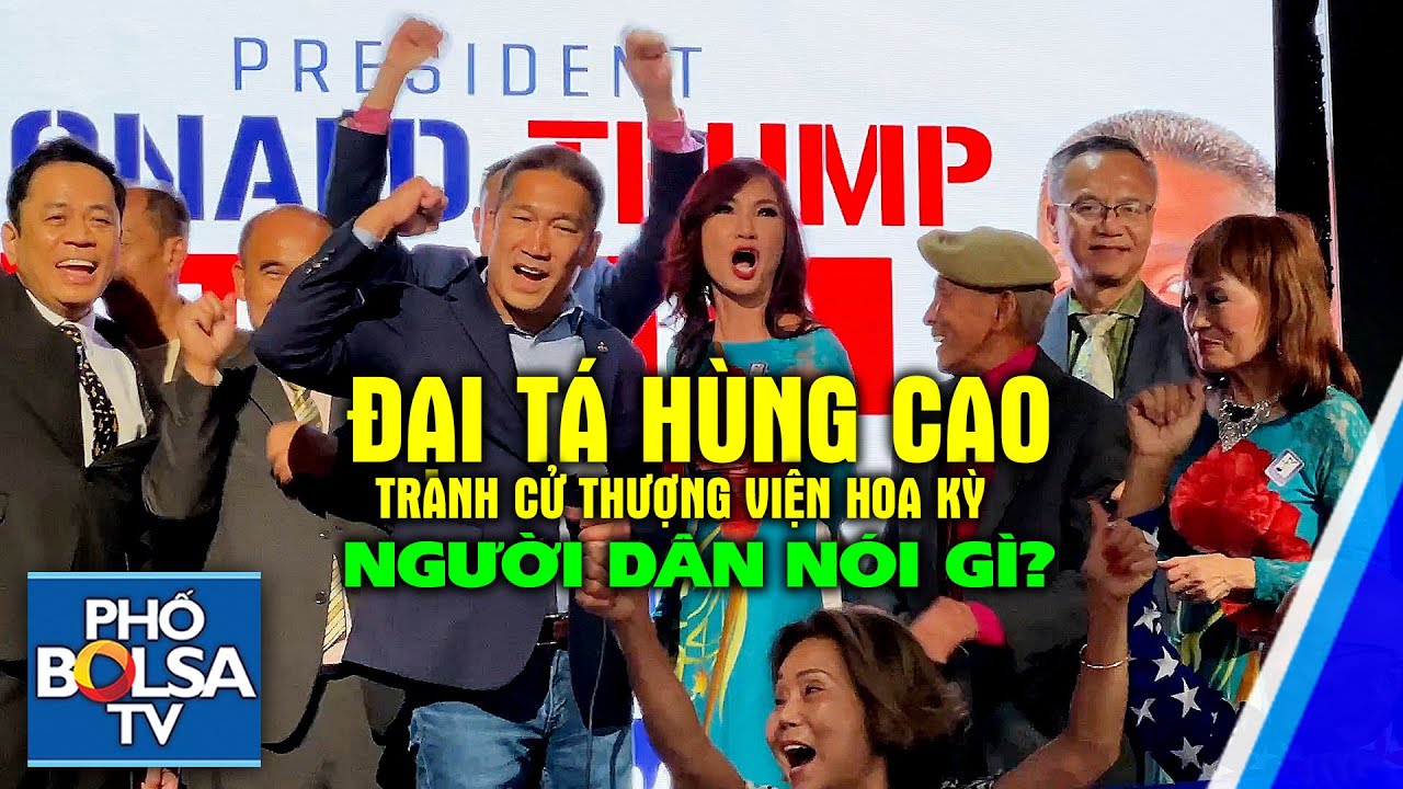 Đại tá Hải quân Hùng Cao tranh cử Thượng viện Hoa Kỳ: Người dân nói gì? Có thể san bằng cách biệt?