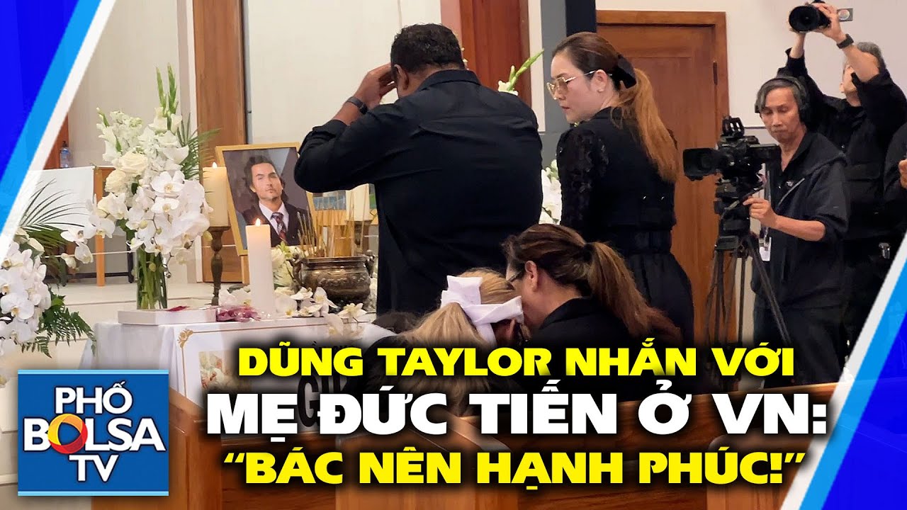 Dũng Taylor nhắn mẹ Đức Tiến ở VN: Thấy tình yêu Đức Tiến trong tay mọi người, bác nên hạnh phúc!