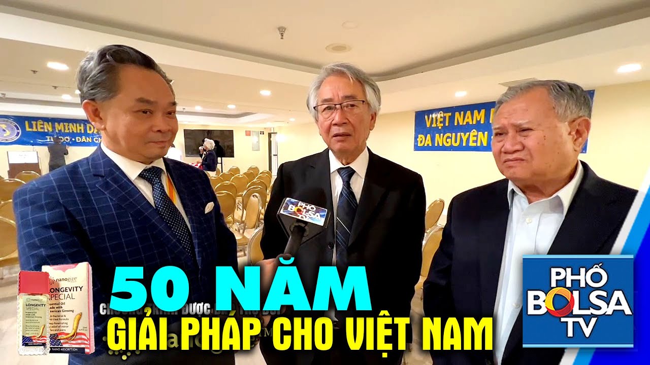 Hội thảo Chính trị "50 năm, Giải pháp cho VN" - Phỏng vấn các lãnh đạo tổ chức Liên Minh Dân Tộc VN