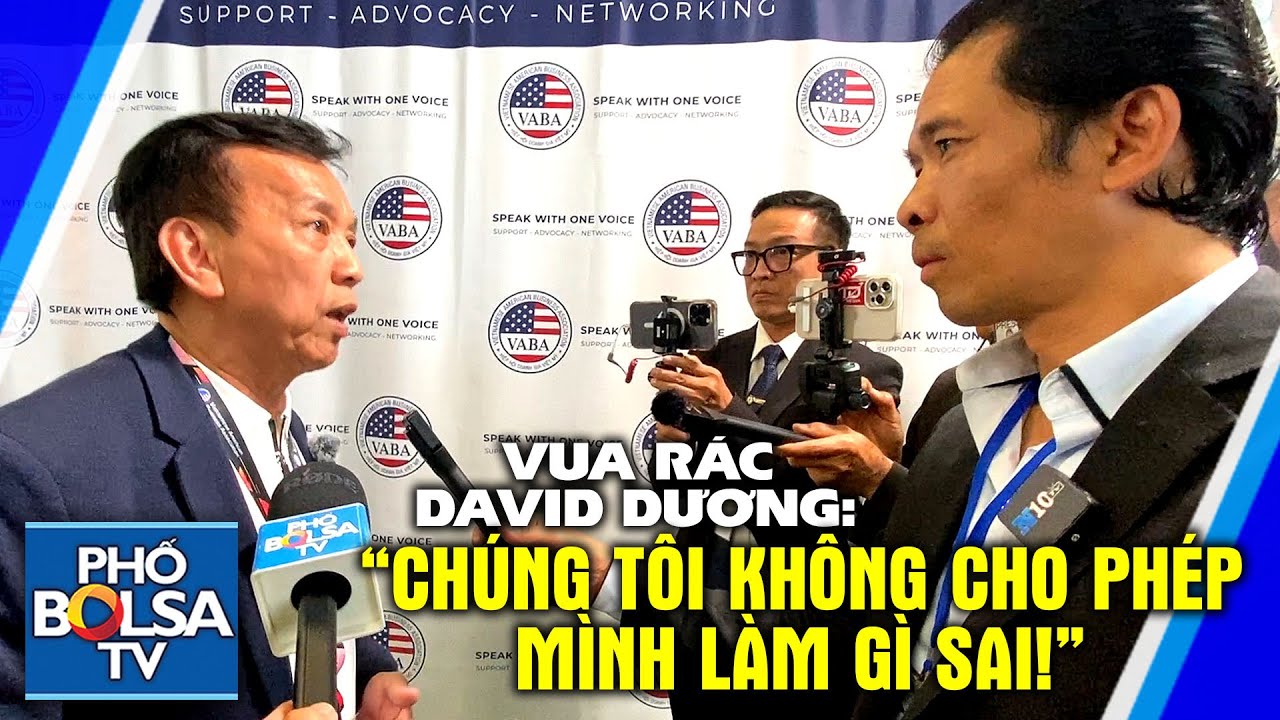 "Vua Rác" David Dương: Chúng tôi không cho phép mình làm gì sai. Biết có thể sai cũng không làm!