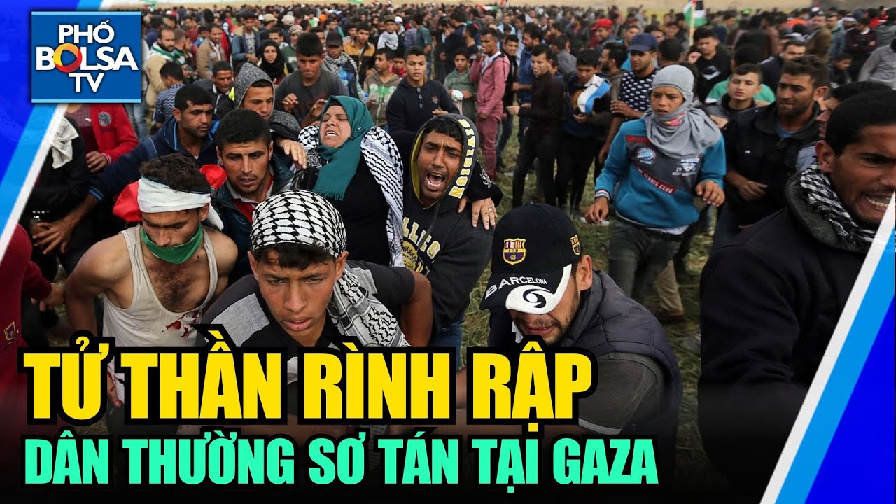 Tử thần rình rập dân thường sơ tán ở Gaza