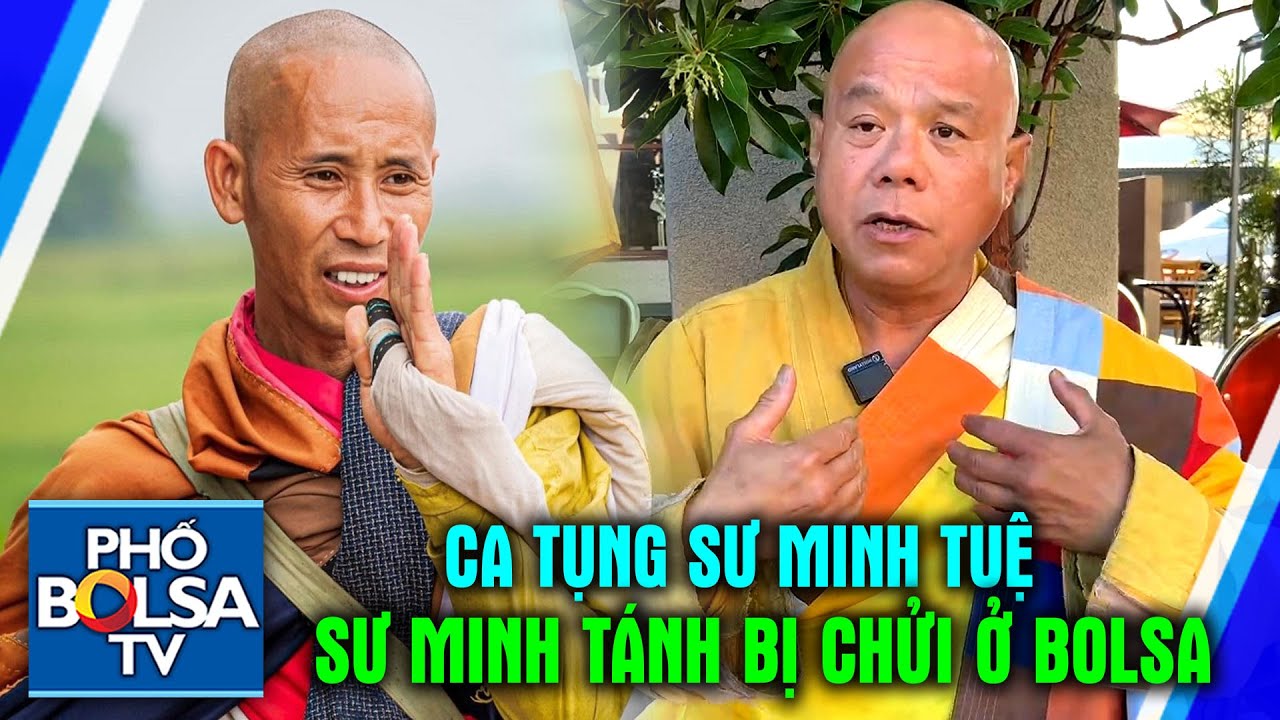 Ca tụng sư Minh Tuệ, du tăng Thích Minh Tánh bị chửi ở quán cơm chay, sư Minh Tuệ bị gọi là MINH TỆ