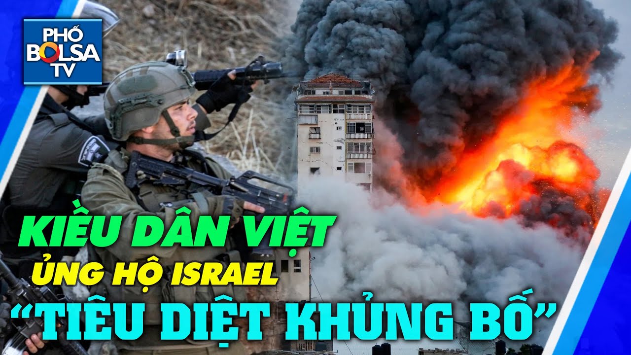 Kiều dân Việt ở Tel Aviv: ‘Dân Israel ủng hộ tiêu diệt khủng bố’