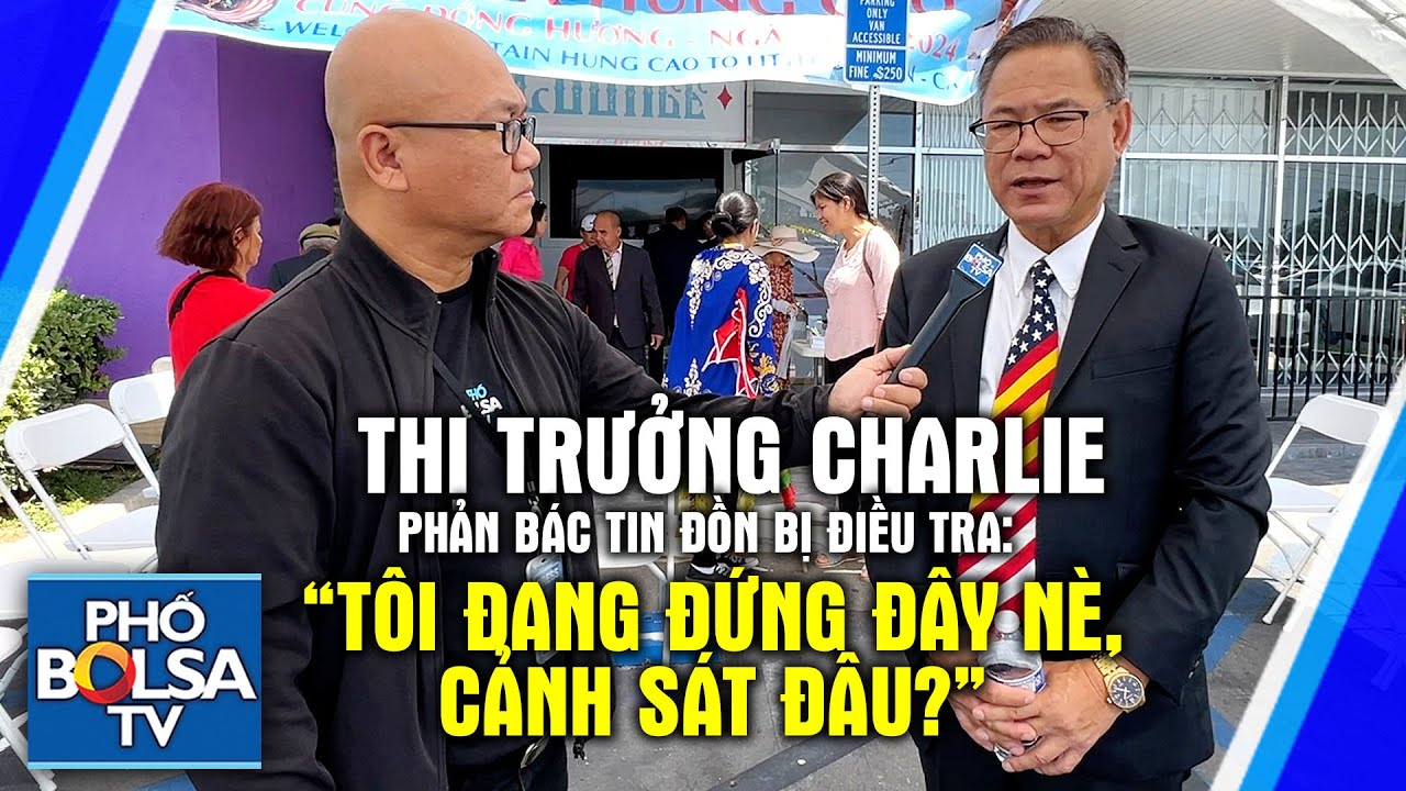 Thị trưởng Charlie đáp trả tin đồn bị điều tra: Tin tức thất thiệt. Họ muốn huỷ hoại uy tín của tôi.