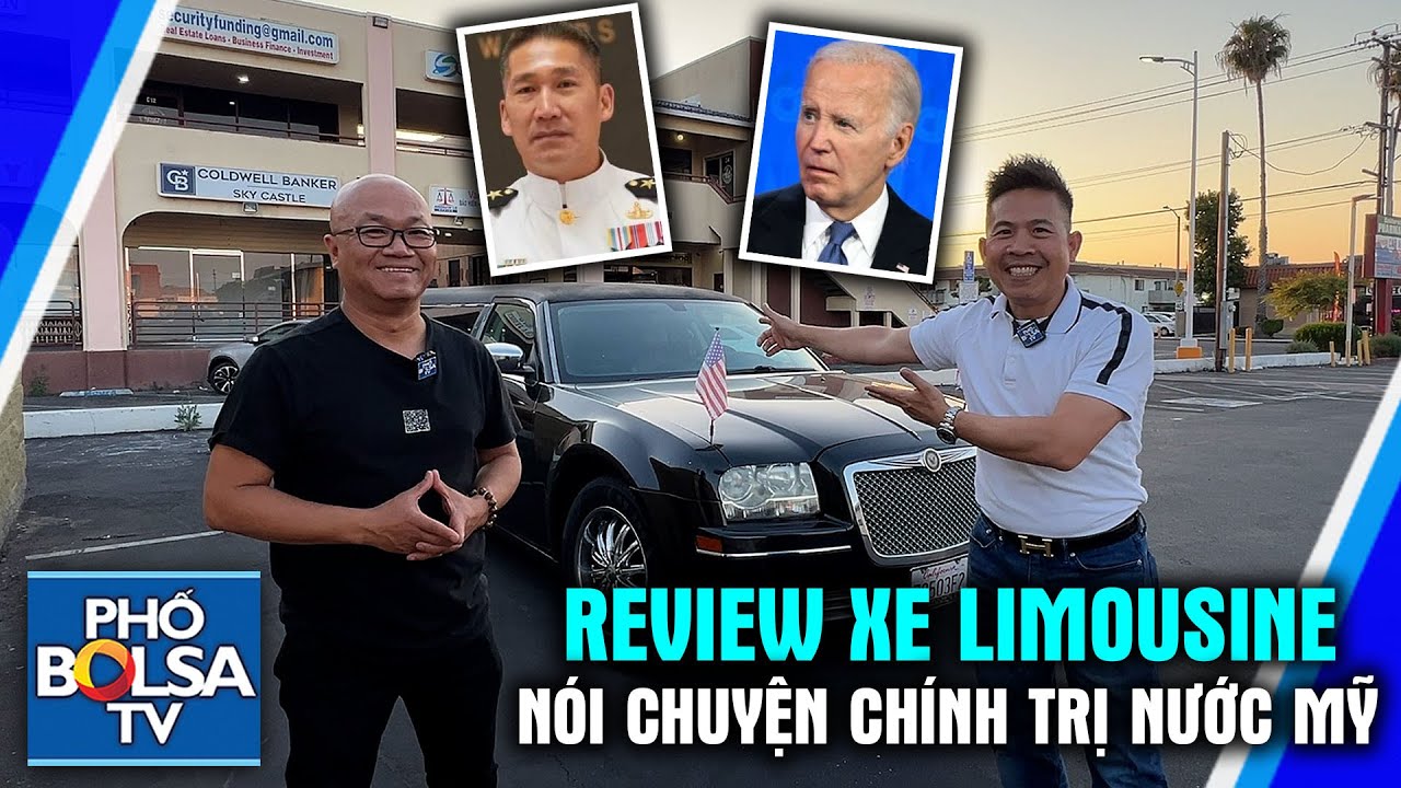 Review xe Limo mới sắm, nói chuyện chính trị nước Mỹ: ƯCV Tổng thống Biden, ƯCV Thượng viện Hùng Cao