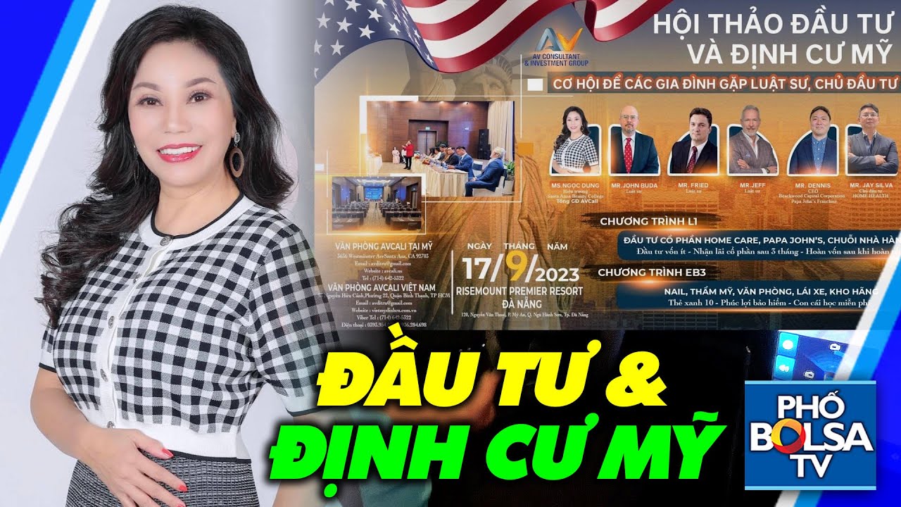 Đầu tư & Định cư Mỹ: Ít vốn, đi nhanh, an toàn, hợp pháp