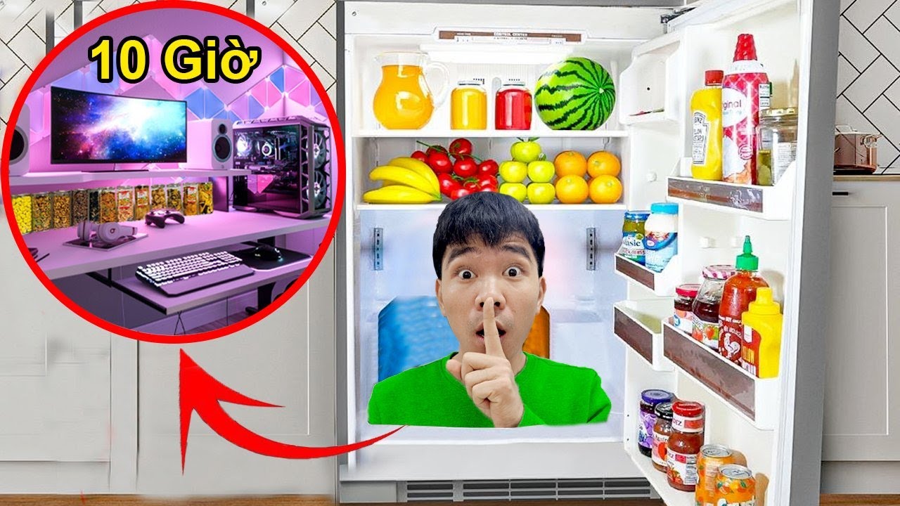 PHD | Căn Phòng Bí Mật Trong Tủ Lạnh | ROOM IN FRIDGE