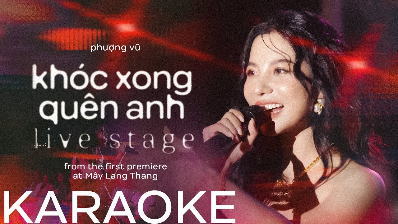 [KARAOKE BEAT GỐC] Khóc Xong Quên Anh - Phượng Vũ | không có gì phải buồn, buồn thì buồn chút thôi