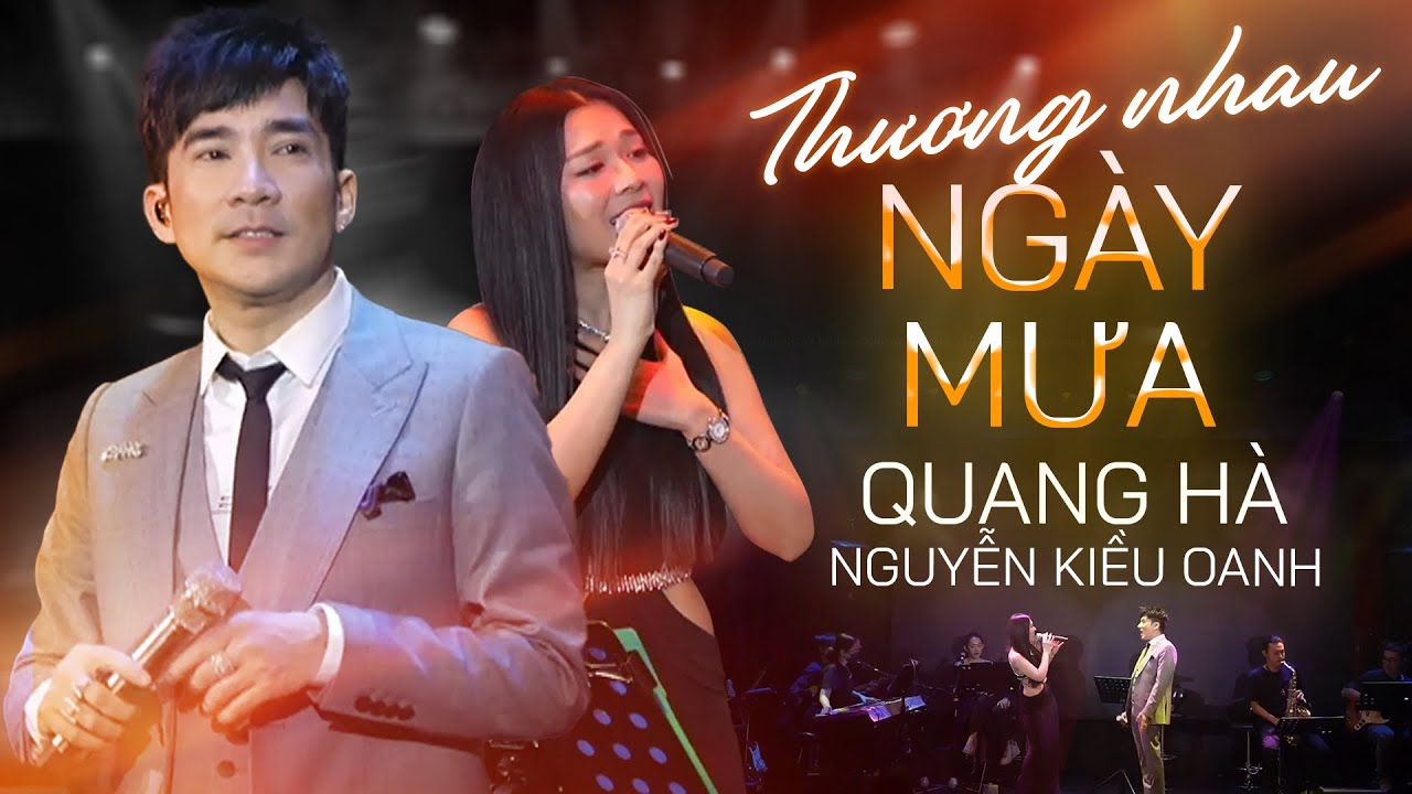 Thương Nhau Ngày Mưa - Quang Hà & Nguyễn Kiều Oanh | Live at Phòng trà Bến Thành