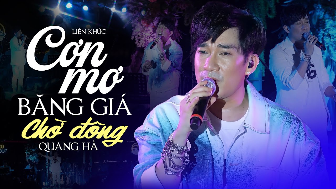 Rung Động Trước Màn Mashup Cực Đỉnh "CƠN MƠ BĂNG GIÁ x CHỜ ĐÔNG" | Quang Hà Live