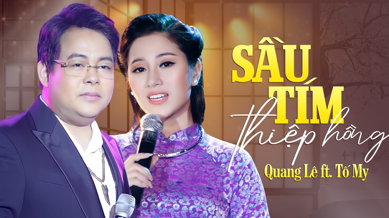 Quang Lê & Nữ Hoàng Bolero Xinh Đẹp Tố My - Sầu Tím Thiệp Hồng | Nhạc Trữ Tình Song Ca Đặc Biệt