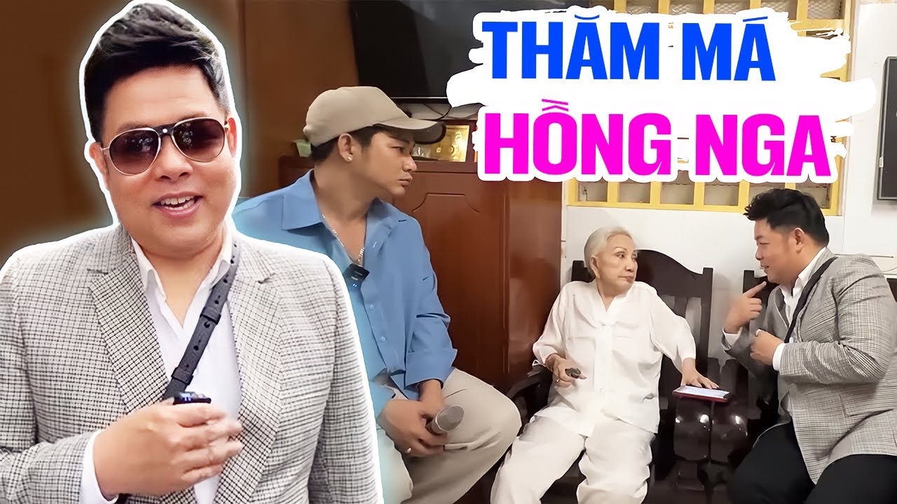 Tết đến Xuân Sang Quang Lê cùng Quách Tuấn Du đến thăm má nghệ sĩ Hồng Nga