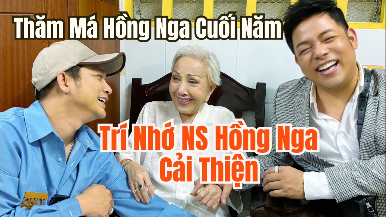 Quang Lê, Quách Tuấn Du thăm NS Hồng Nga dịp Tết 🧧phát hiện trí nhớ được cải thiện khiến ai cũng…