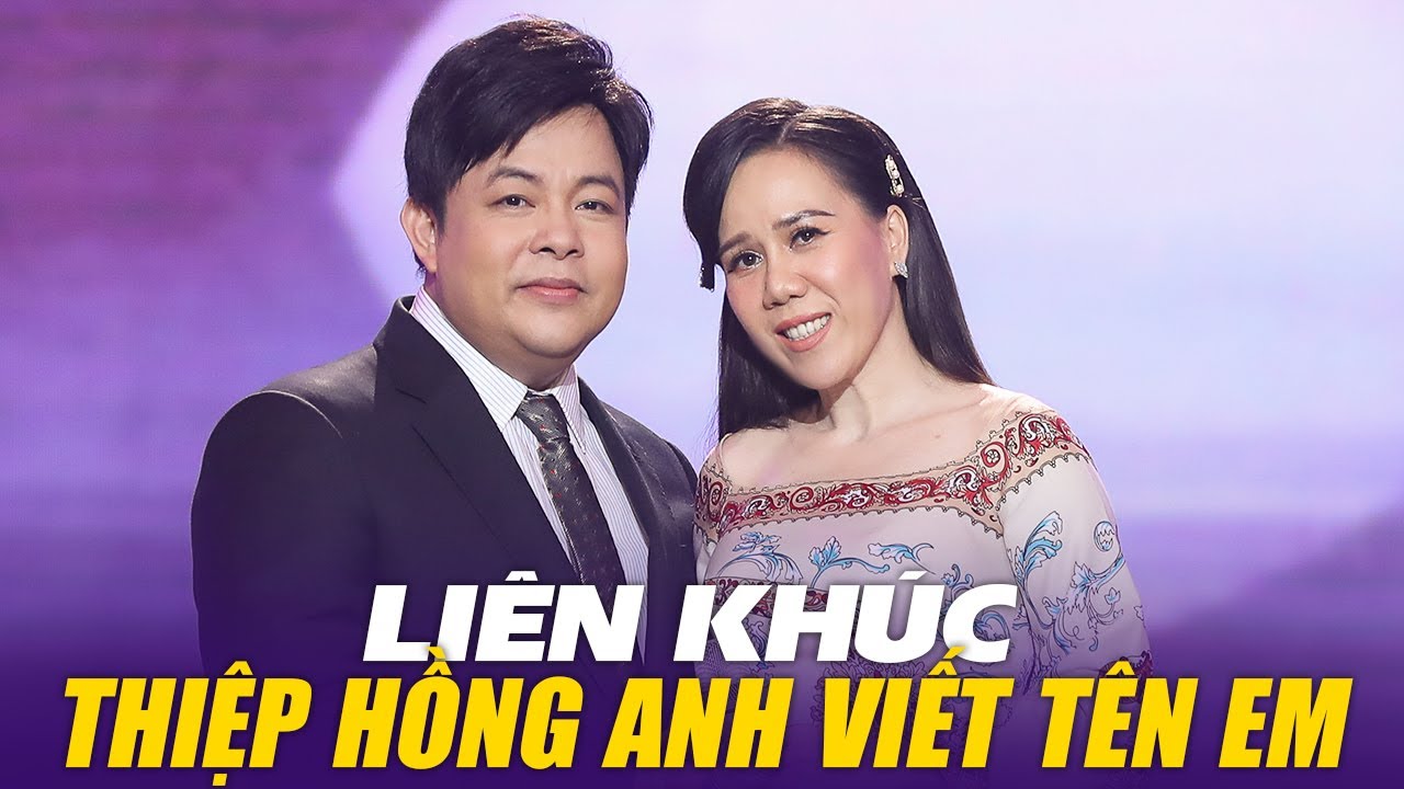 Quang Lê & Mai Thiên Vân - Liên Khúc Thiệp Hồng Anh Viết Tên Em, Đường Tím Bằng Lăng