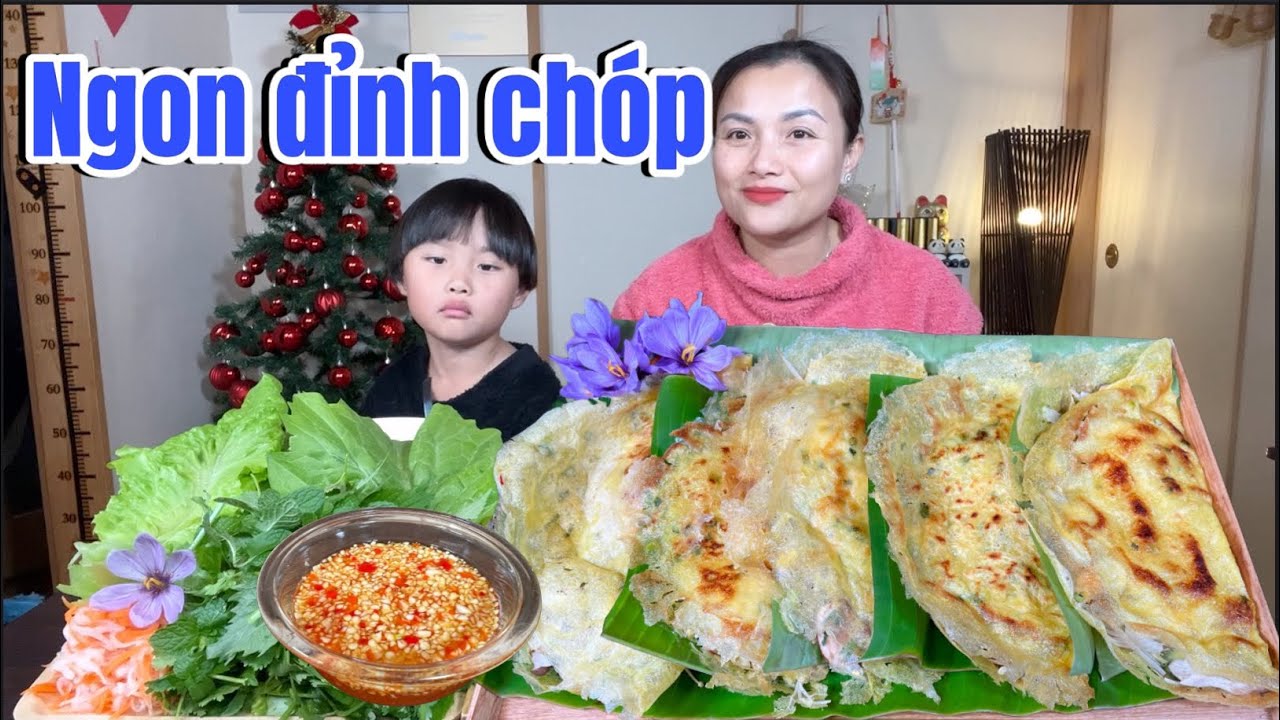 Giòn tan vàng ươm mâm bánh xèo phiên phản nhuỵ hoa nghệ Tây nhà trồng thơm ngon đỉnh chớp #1557