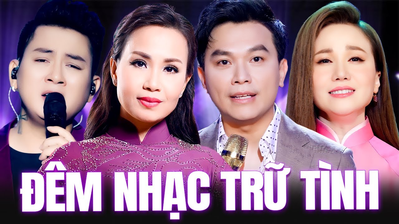 Đêm Nhạc Trữ Tình Nhiều Ca Sĩ - Mạnh Quỳnh, Cẩm Ly, Hoài Lâm, Hoàng Châu | Sao Lòng Còn Thương