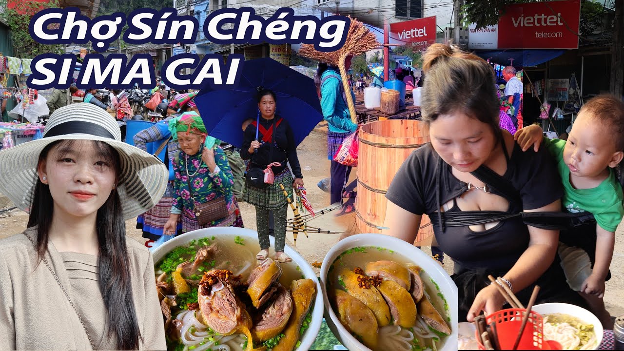 Chợ phiên Sín Chéng - Si Ma Cai đã trở lại bình thường| Đầy ắp ánh nắng và nụ cười của bà con