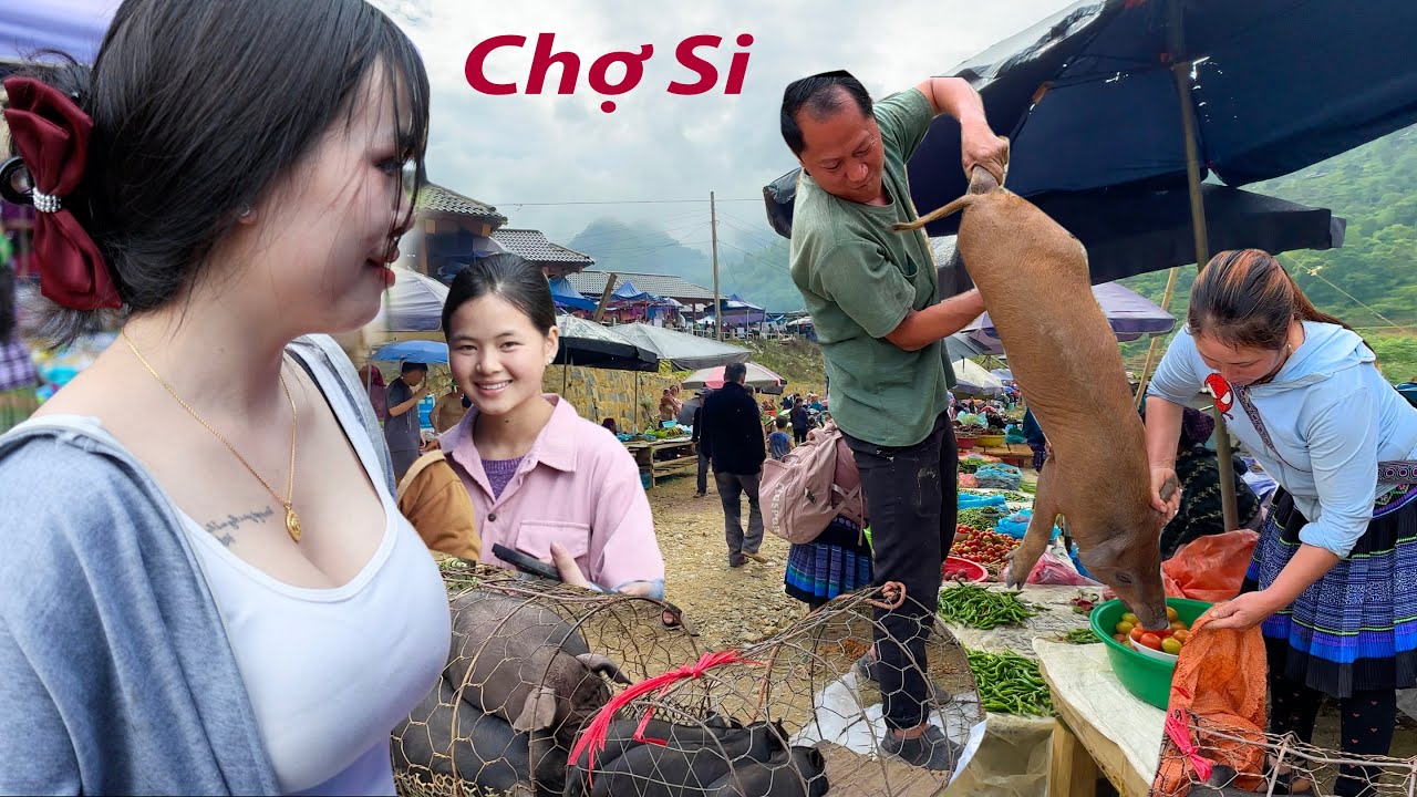 Chợ phiên Cán Cấu- Chào đón em gái đi làm ăn ở Bình Dương trở về với nhiều đổi thay