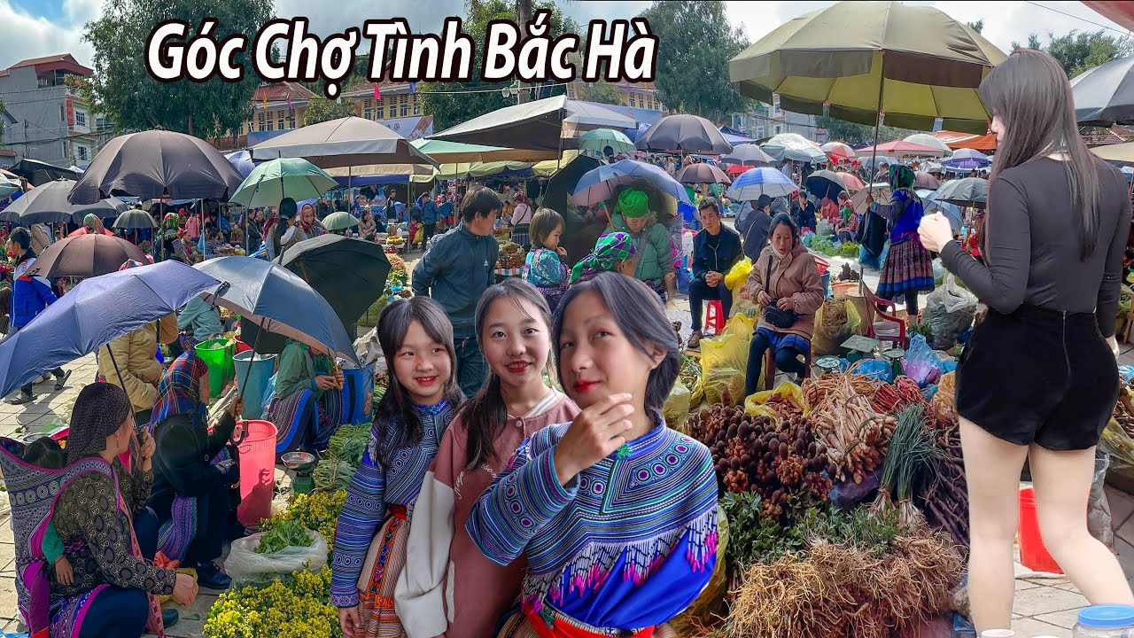 Chợ phiên Bắc Hà giáp Tết- Phát hiện góc Chợ Tình của các bạn trẻ lui tới ngày cuối tuần