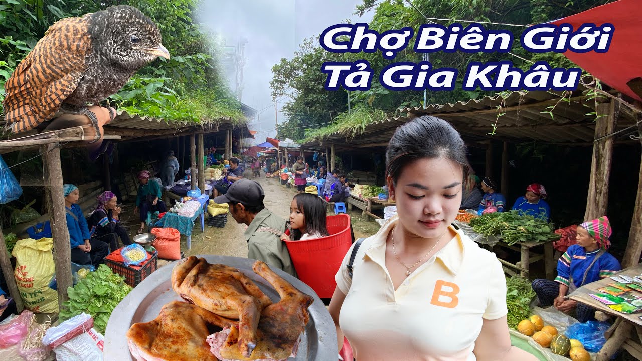 Chợ phiên biên giới Tả Gia Khâu- Đầu mối dược liệu quý chuyển sang Trung Quốc