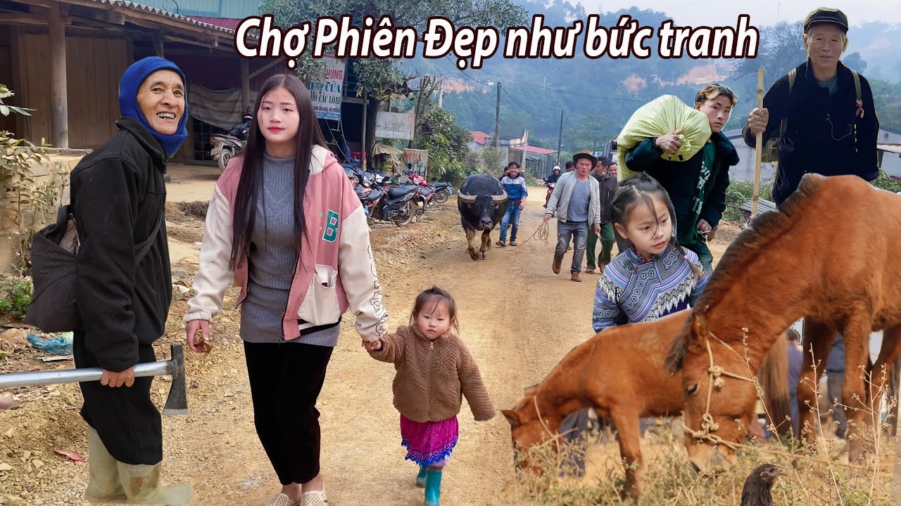 Chợ phiên Tây Bắc những ngày cuối năm đẹp như một bức tranh