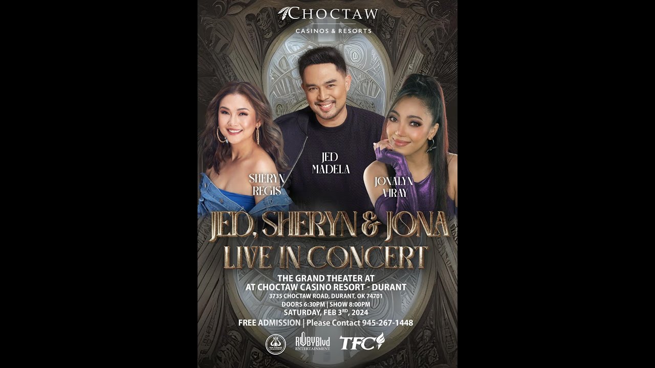 Jed, Sheryn and Jona - Live in Concert