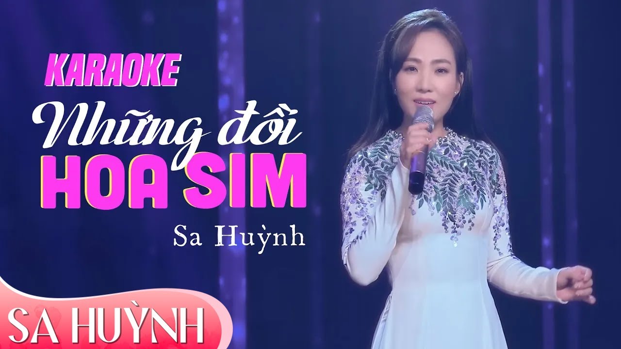 Karaoke Những Đồi Hoa Sim | Sa Huỳnh