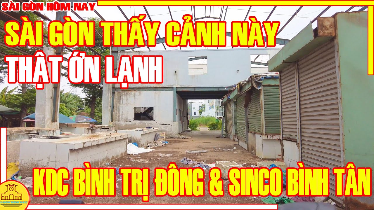 ỚN LẠNH! THẤY CẢNH NÀY / HIU HẮT Xóm CÔNG NHÂN Đường Sinco Bình Trị Đông Bình Tân / Sài Gòn Hôm Nay