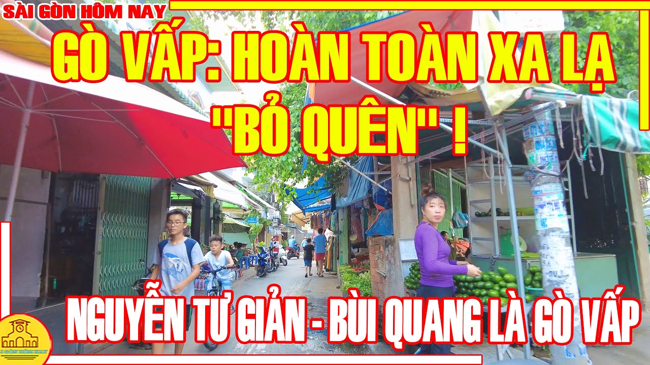 "BỎ QUÊN"! Gò Vấp XA LẠ NHỮNG CON ĐƯỜNG / CHƯA BAO GIỜ VÀO KHU NÀY Ở GÒ VẤP / Sài Gòn Hôm Nay